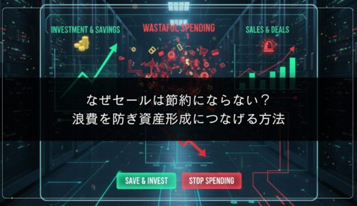 なぜセールは節約にならない？浪費を防ぎ資産形成につなげる方法