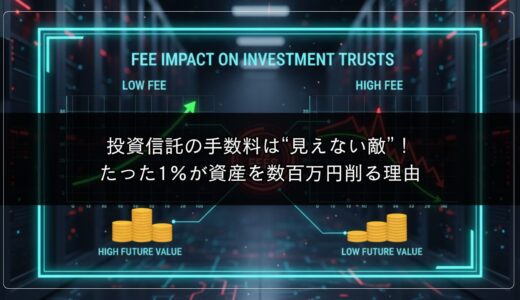 投資信託の手数料は“見えない敵”！たった1％が資産を数百万円削る理由