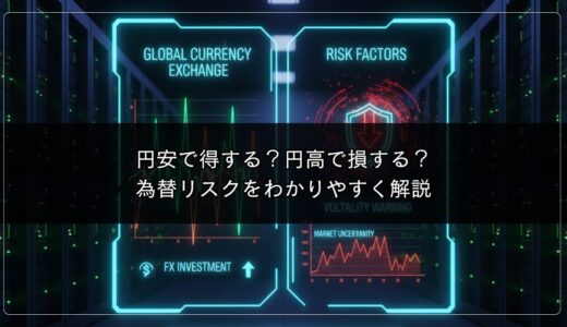 円安で得する？円高で損する？為替リスクをわかりやすく解説