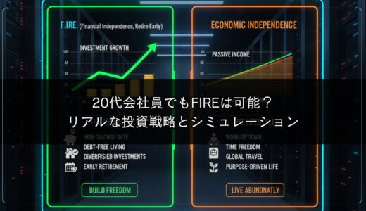 20代会社員でもFIREは可能？リアルな投資戦略とシミュレーション