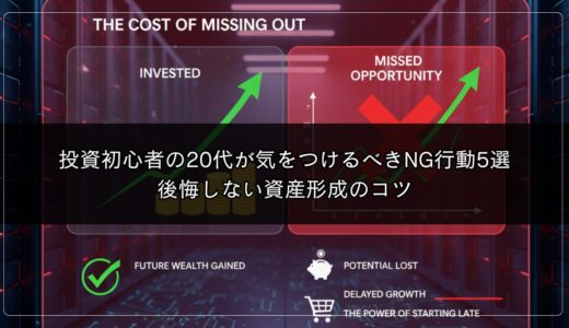 投資初心者の20代が気をつけるべきNG行動5選｜後悔しない資産形成のコツ